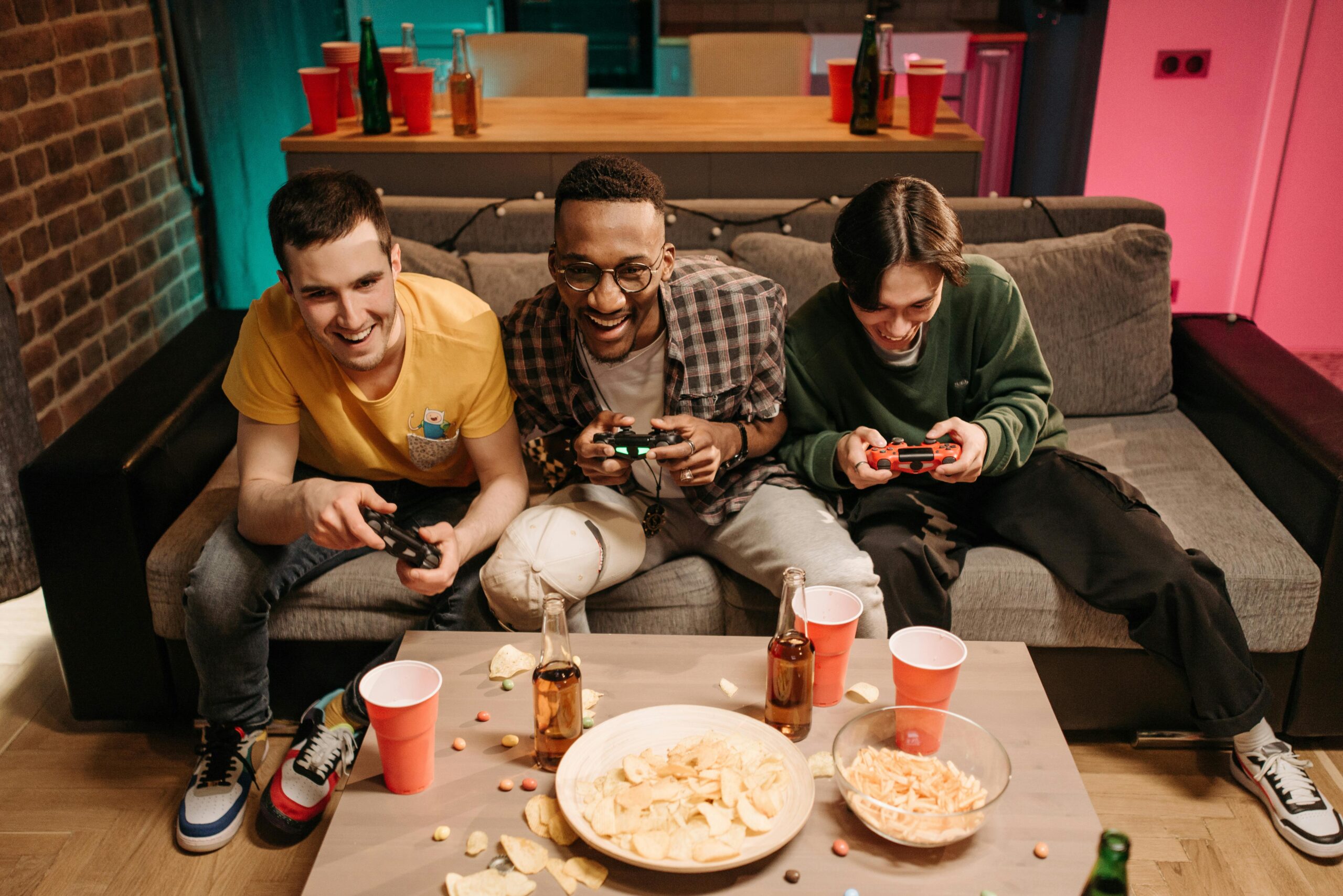 guys playing video games