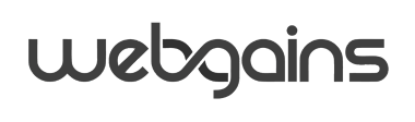 Webgains logo - a Soreto partner
