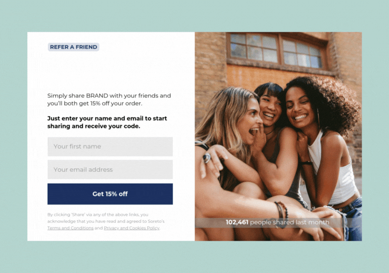 Soreto Ignite custom mini-site example for Pets at Home