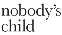 Nobody's child logo in black